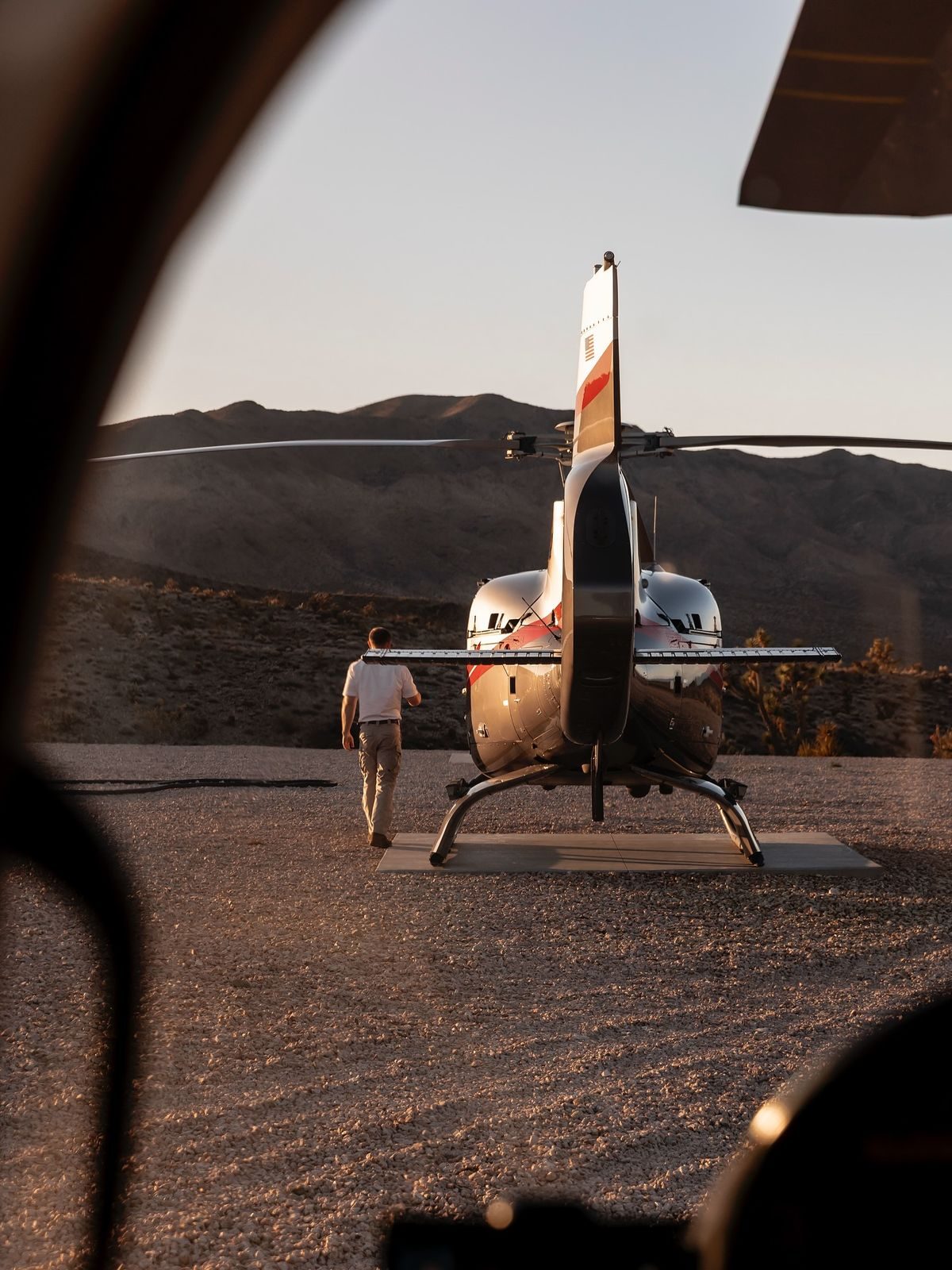 Helicopter ride